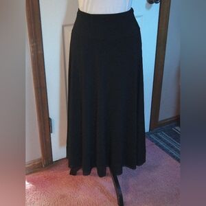 JM collection X large women's black skirt   #0034